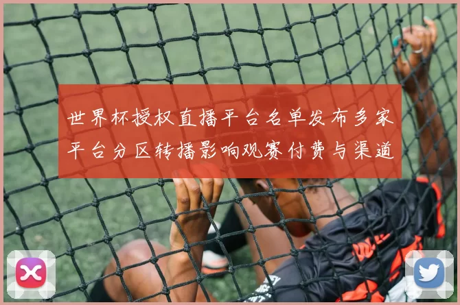 世界杯授权直播平台名单发布多家平台分区转播影响观赛付费与渠道